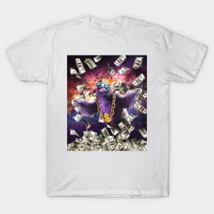 Bling Money Sloth Thug T-Shirt